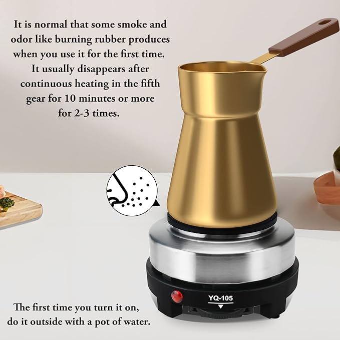 Electric Hot Plate Stove – Multi-Function Coffee & Cooking Burner
