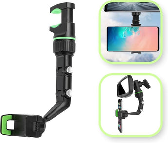 360° Rotation Phone Holder | Flexible Adjustable Mobile Mount for Desk & Car